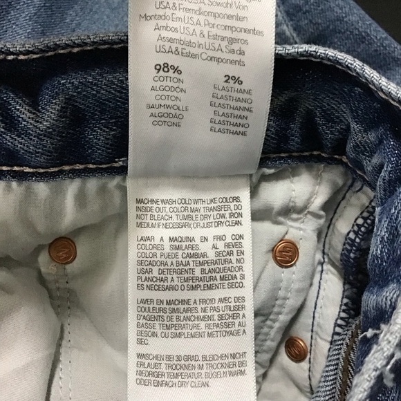 MOTHER Superior The Trickster Skimp Frayed Jeans in Thrill Seeker Size 31. - Picture 9 of 10